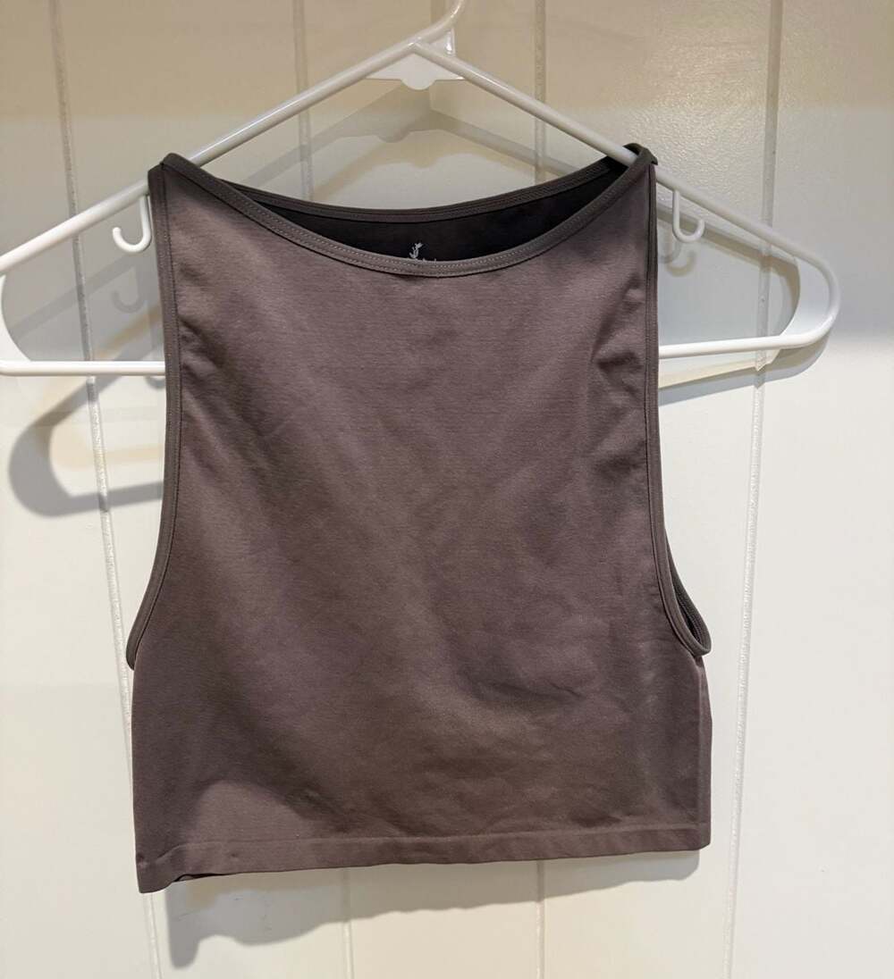 Intimately Free People High Neck Seamless Crop Tank